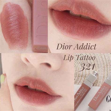 natural rose dior lip tattoo|dior addict lip tattoo 421.